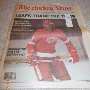 February 29 1980 HOCKEY NEWS NHL 1980 U.S. Olympic MIRACLE ON ICE Gretzky rookie
